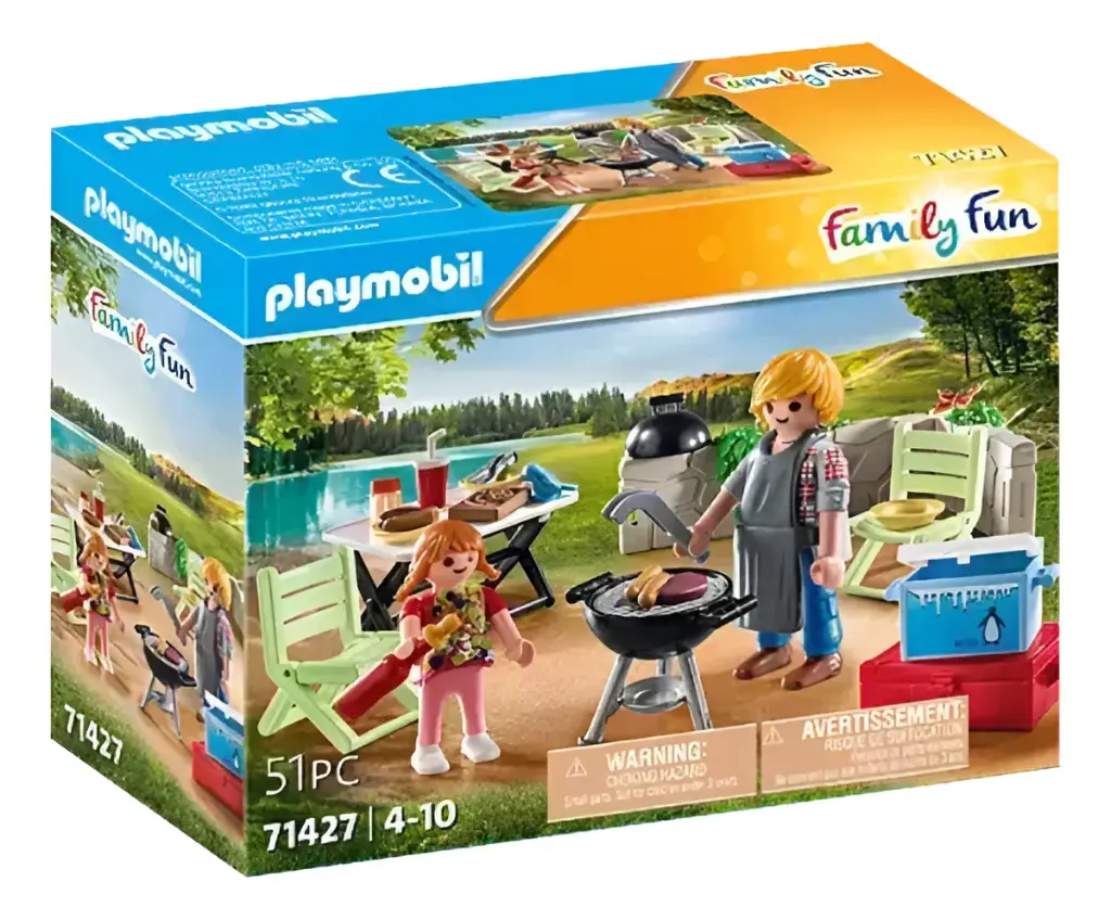 PLAYMOBIL BARBACOA 51 PIEZAS 71427