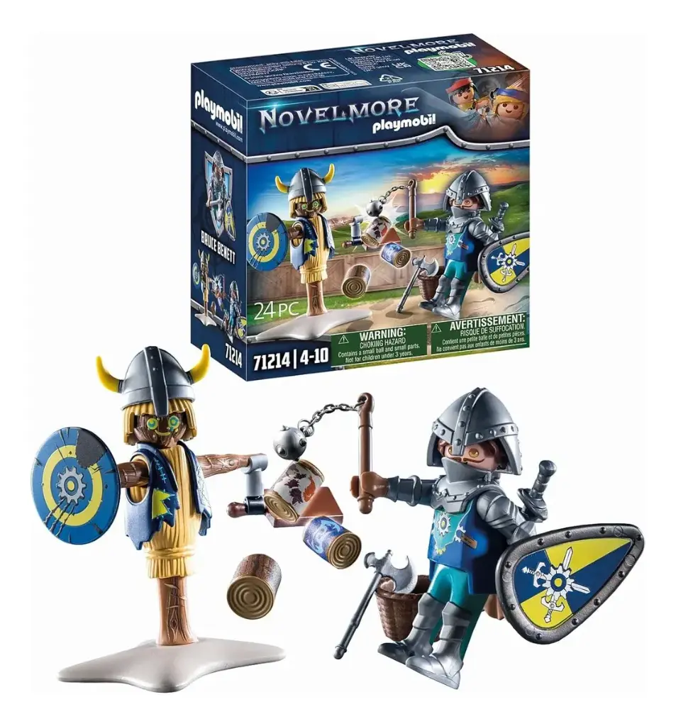 PLAYMOBIL NOVELMORE ENTRENAMIENTO DE COMBATE 712114