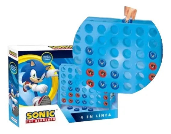JUEGO DE MESA TAPIMOVIL 4 EN LINEA SONIC 1236