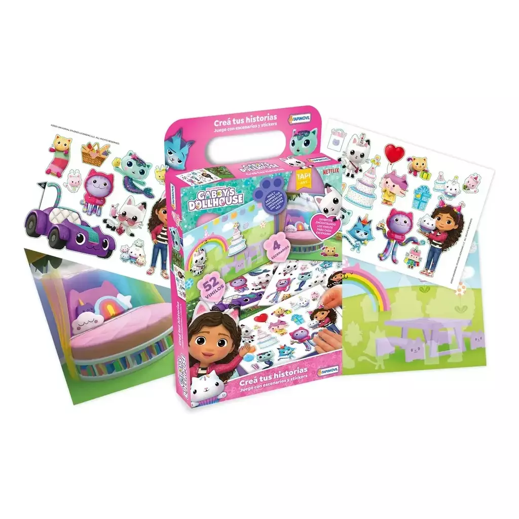 CREA TUS HISTORIAS GABBY DOLLHOUSE TAPIMOVIL 0994