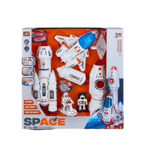 SET ESPACIAL AEROSPACE TOY CON LUZ Y SONIDO BL070
