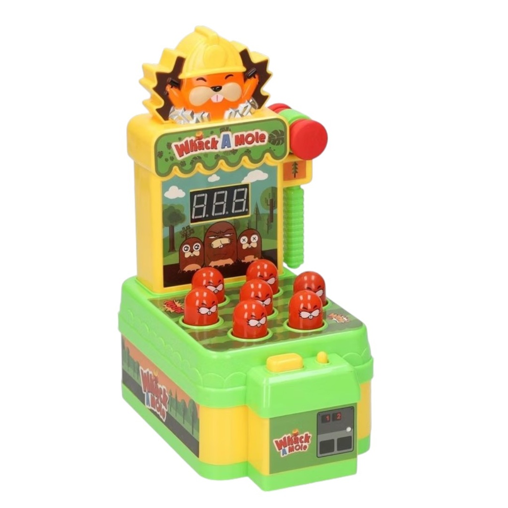 MAQUINA JUEGO GOLPEA AL TOPO CON CONTADOR DE PUNTOS BL114