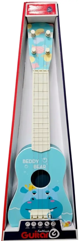 GUITARRA UKELELE BEDDY BEAR CELESTE BL8585