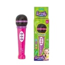 MICROFONO LOVELY CON LUZ Y SONIDO ROSA BL8646