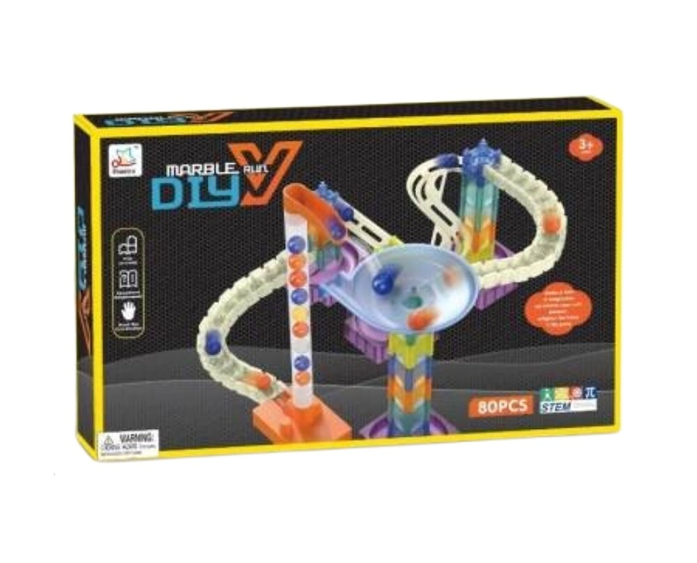 PISTA DE CANICAS MARBLE RUN DIY 47 PIEZAS BL9848