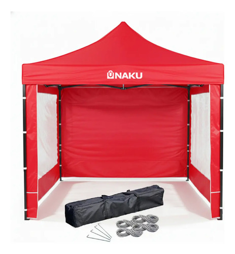 GAZEBO NAKU GZB-002R 3X3 PLEGABLE CON PAREDES 