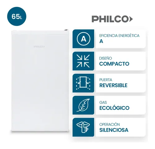 FREEZER VERTICAL PHILCO PHCV065B 65 LTS BLANCO