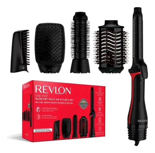 CEPILLO REVLON VOLUMIZER PLUS RVDR5370LA2AV1 5 EN 1