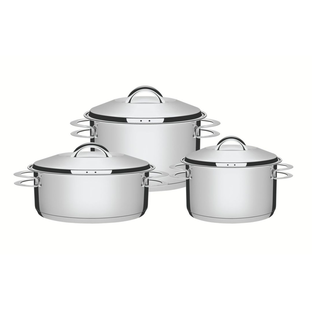 JUEGO DE COCINA TRAMONTINA SOLAR 65510/740 3 PIEZAS