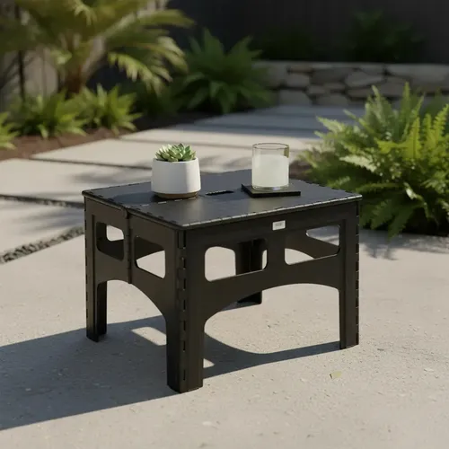 MESA PLEGABLE MIR M-01 PLASTICO RECTANGULAR 