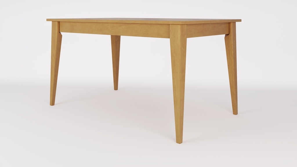 MESA INMACOL ESCANDINAVA 1.50MTS X 0.90MTS MIEL 148-1