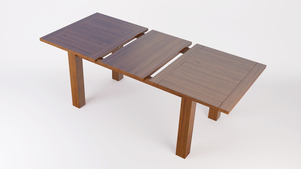 MESA INMACOL EXTENSIBLE CORPUS 2.00 M A 2.50 M CASTAÑO 360-3