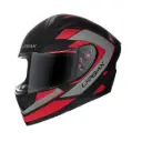 CASCO URBAX 313 AVA SUPRA NEGRO ROJO MATE TALLE M UBX103130633.M