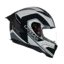CASCO URBAX AVA GENESIS NEGRO GRIS MATE TALLE 2X UBX103130236.2X