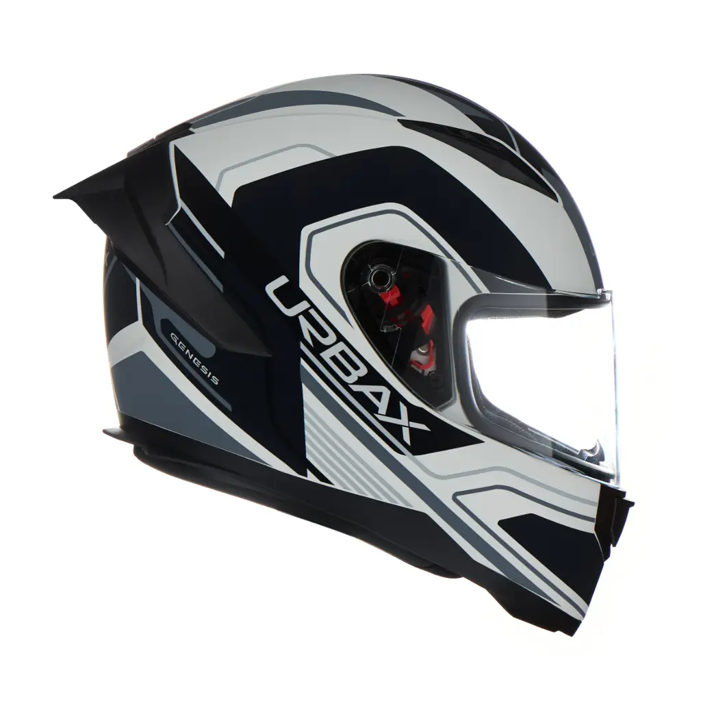 CASCO URBAX AVA GENESIS NEGRO GRIS MATE TALLE L UBX103130236.L