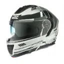 CASCO MAC 917 ONYX PULSE PLATEADO NEGRO MATE XL MAC50917A588.XL