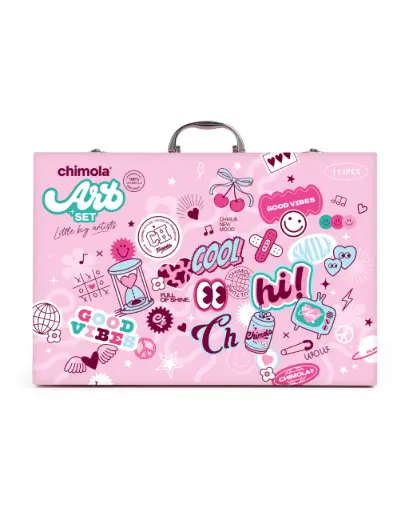 [34448247] SET DE ARTE XL CHIMOLA COLOR CRUSH UNIVERSITY GIRL ST86
