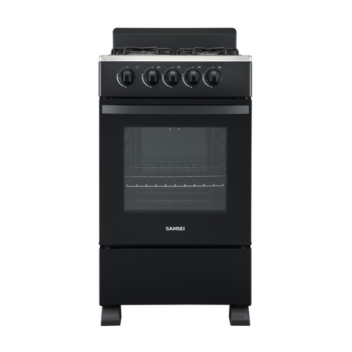 [52141007] COCINA SANSEI CSA-CN50N A GAS ESSENTIAL 50CM NEGRA 