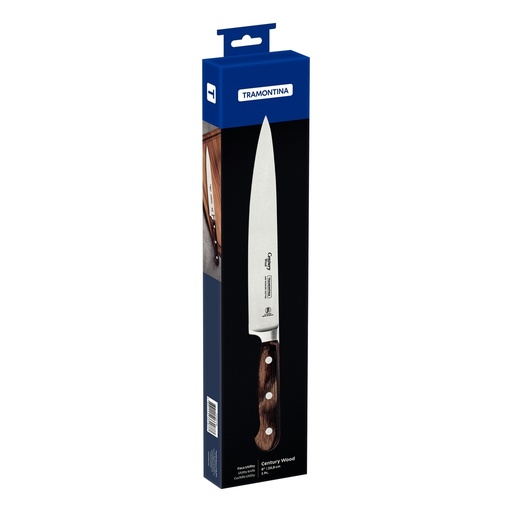 [11153014] CUCHILLO TRAMONTINA UTILITY  21540/198 CENTURY WOOD 8"