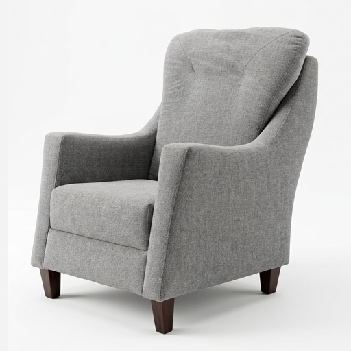 [14798073] SOFA ESPERANZA 1 CUERPO 85X85 CM LINO GRIS 