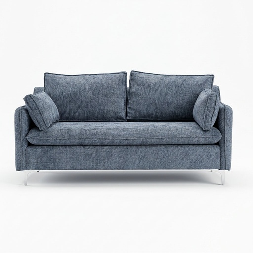 [14798074] SOFA FENIX 170x90 TELA MODERNA GRIS