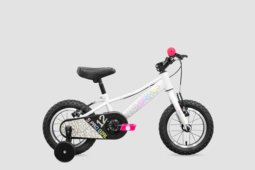 [23541491] BICICLETA SLP 5 PRO R12 GIRL 2026 BLANCO ROSA GRIS 0018166