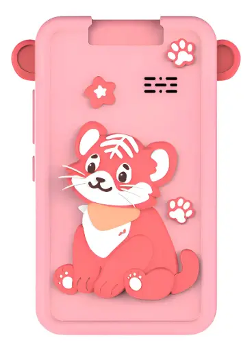 [34448646] SMARTPHONE DE JUGUETE CON CAMARA AD-AC100 TIGRE ROSA 03414