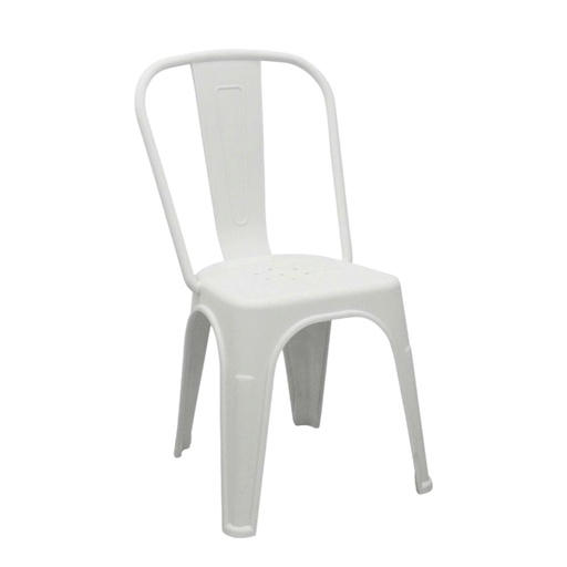 [16521069] SILLA GARDEN LIFE TOLIX POLIPROPILENO APILABLE BLANCA 