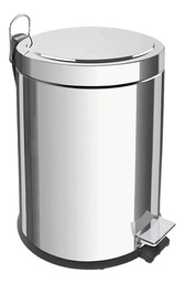 [03016126] CESTO DE BASURA TRAMONTINA 94538/105 5 LT. C/PEDAL AC. INOX.