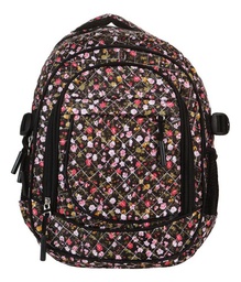 [33514097] MOCHILA MATELASSE FLORES TRENDY 858212