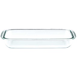 [11701227] ASADERA VIDRIO RECTANG LAURY PL4 39.2X23.6X5.2 CM 15542