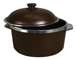 [11644035] CACEROLA DOÑA TINA 202 M CON ASA D 28 MARRON