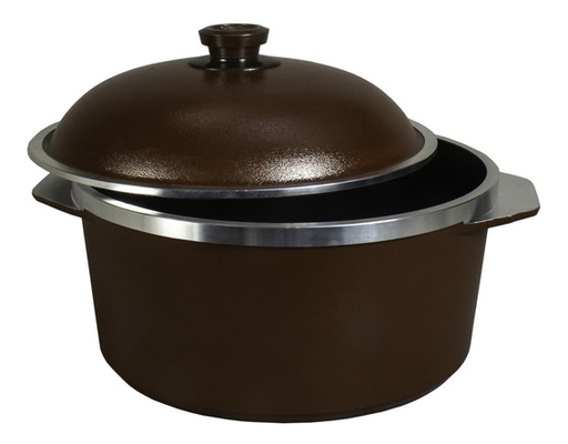 [11644035] CACEROLA DOÑA TINA 202 M CON ASA D 28 MARRON