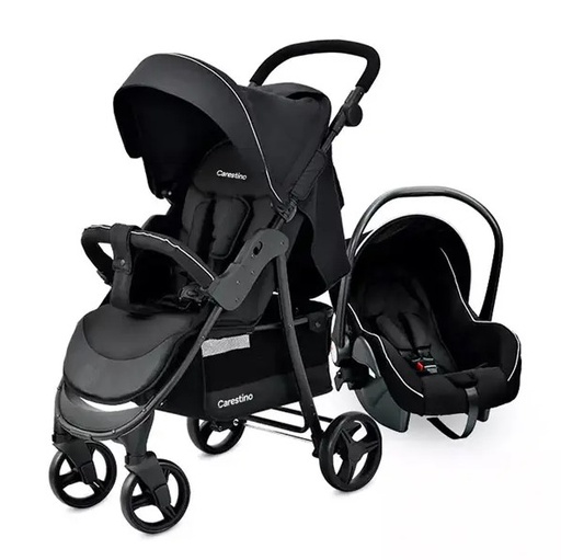 [35141190] COCHE CARESTINO CITY TRAVEL ACCESORIOS NEGRO CO022-NG