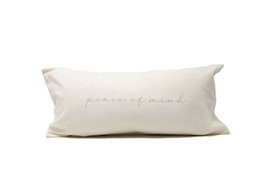 [12292047] FUNDA ALMOHADON 50X25 PEACE OF MIND SIL24