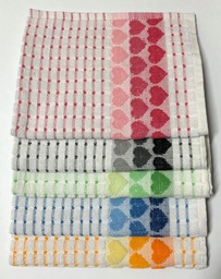 [12781101] REPASADOR BELLEZA TRIPLE CORAZON TOALLA JACKARD 354600