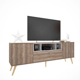 [14076028] RACK DELOS 3 PTAS 2 ESTANTES DL 882 NB E