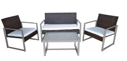 [14076105] SET MONTEGO BAY RATTAN 2 + 1 MESA PRA 05 MA