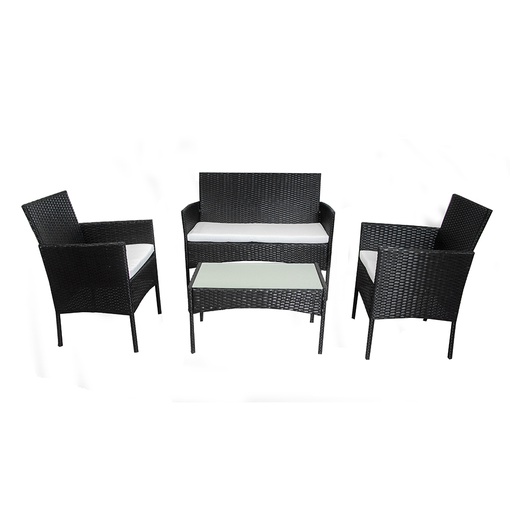 [14076106] SET RIVIERA RATTAN 2 X 1 MESA PRA 09 NE