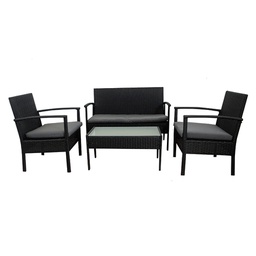 [14076107] SET BAHAMAS RATTAN 2 X 1 MESA PRRA 21 GR