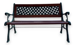 [53247507] BANCO LOBOS 09-0133 ESTERILLA 2 CPOS ALUMINIO MADERA