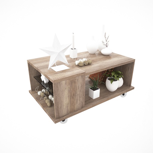 [14523039] MESA DE CENTRO DL REVISTERA C/EST.V DL 876/1 NB