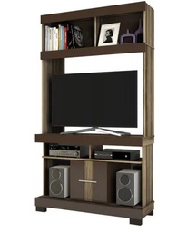 [14541031] RACK TV JADE DELOS PTAS CORR ESPACIO LED CAP/EBANO