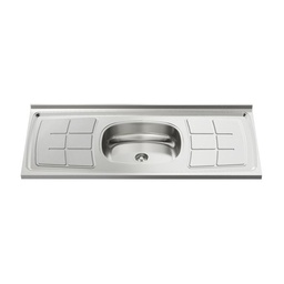 [14076095] MESADA ACERO INOX 1.20 C/1BACHA OVAL DL 10.01.30270