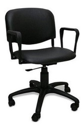 [14797012] SILLA PORTANTINO AP 60 A GAS MILENIUM C/ APOYABRAZOS NEGRO 711107