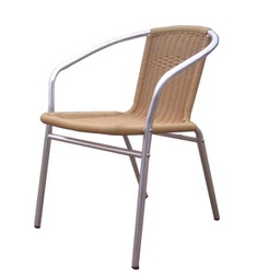 [14797228] SILLON SIMIL RATAN ESTRUCTURA ALUMINIO 15705