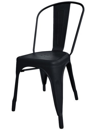 [16521026] SILLA GARDEN LIFE TOLIX FT540001 NEGRA
