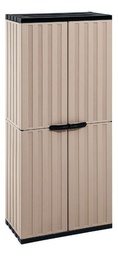 [14797250] ARMARIO GRANDE STARPLASTIC MARRON Y NEGRO