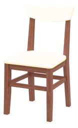 [14797804] SILLA INMACOL MEDITERRANEO 140-3 CURVA TAPIZ CASTAÑO