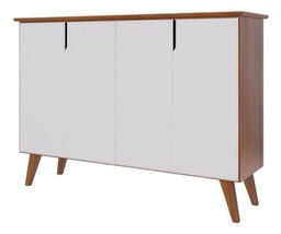 [14931001] VAJILLERO INMACOL MEDITERRANEO 4PTAS CASTAÑO 144-3